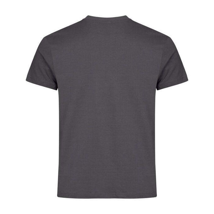 Metal Grey - Pack Shot - Clique Mens Melange T-Shirt