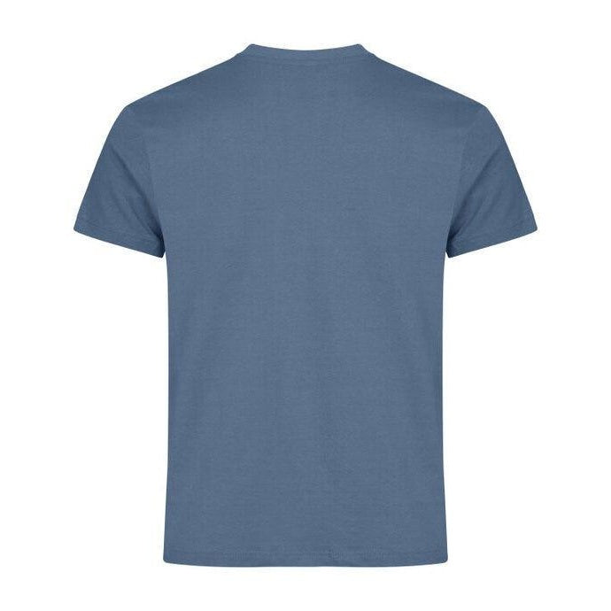 Steel Blue - Pack Shot - Clique Mens Melange T-Shirt