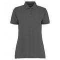 Graphite - Back - Kustom Kit Ladies Klassic Superwash Short Sleeve Polo Shirt