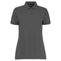 Graphite - Back - Kustom Kit Ladies Klassic Superwash Short Sleeve Polo Shirt