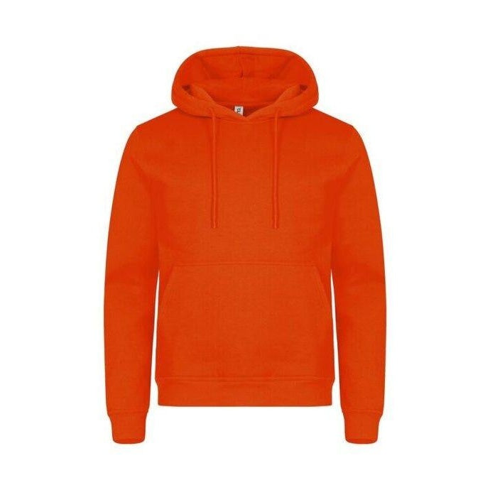 Orange - Back - Clique Unisex Adult Miami Hoodie