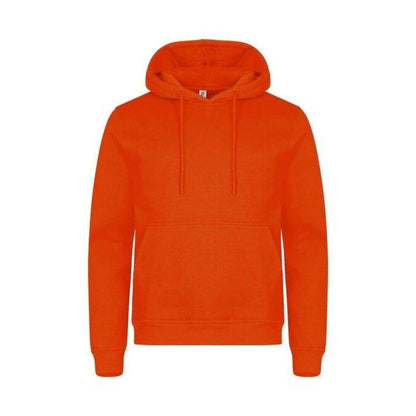 Orange - Back - Clique Unisex Adult Miami Hoodie