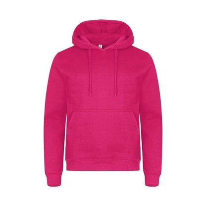 Bright Cerise - Close up - Clique Unisex Adult Miami Hoodie