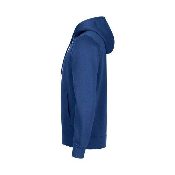 Deep Blue - Side - Clique Unisex Adult Miami Hoodie