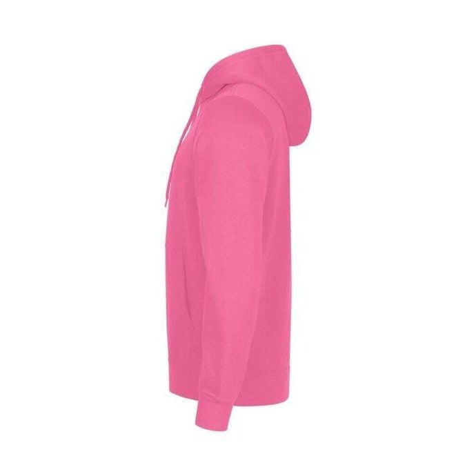 Bright Pink - Side - Clique Unisex Adult Miami Hoodie