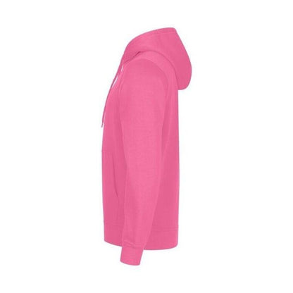 Bright Pink - Side - Clique Unisex Adult Miami Hoodie