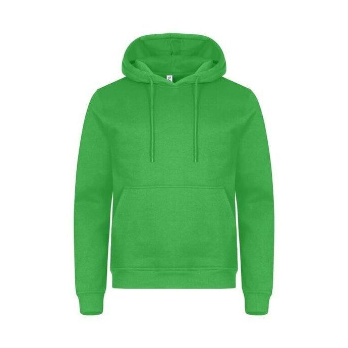 Apple Green - Close up - Clique Unisex Adult Miami Hoodie