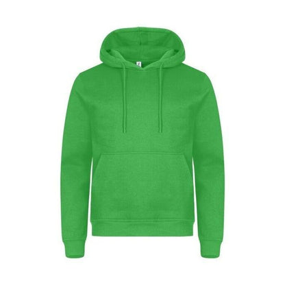 Apple Green - Close up - Clique Unisex Adult Miami Hoodie