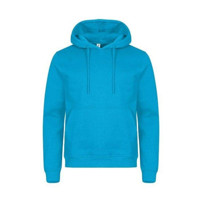 Turquoise - Close up - Clique Unisex Adult Miami Hoodie