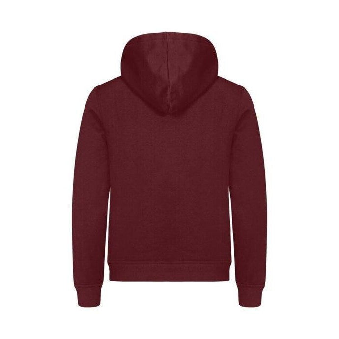 Burgundy - Pack Shot - Clique Unisex Adult Miami Hoodie