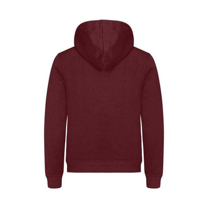 Burgundy - Pack Shot - Clique Unisex Adult Miami Hoodie