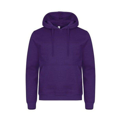 Bright Lilac - Back - Clique Unisex Adult Miami Hoodie