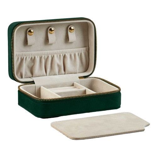 Front - Bagbase Velvet Travel Jewellery Box