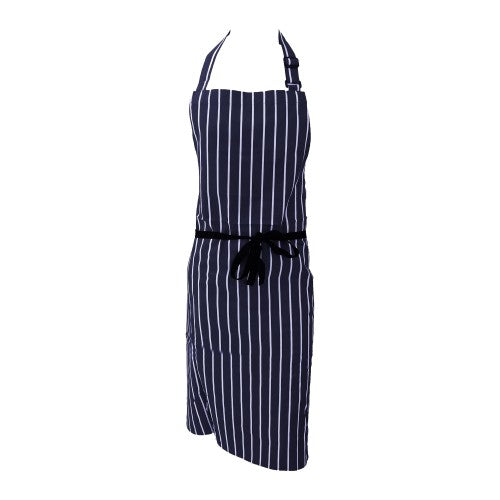 Front - Dennys Butcher Stripe Woven Apron