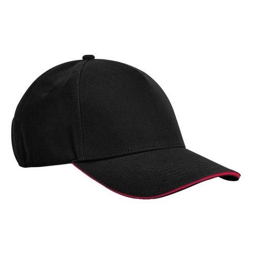 Front - Beechfield EarthAware Classic 5 Panel Organic Cotton Baseball Cap