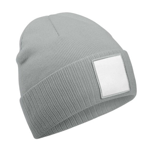 Front - Beechfield Unisex Adult Appliqué Patch Beanie