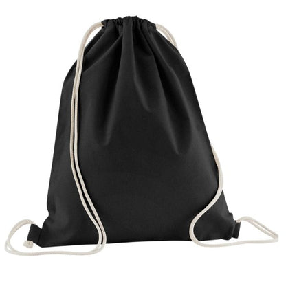 Front - Westford Mill InCo Organic Cotton Drawstring Bag