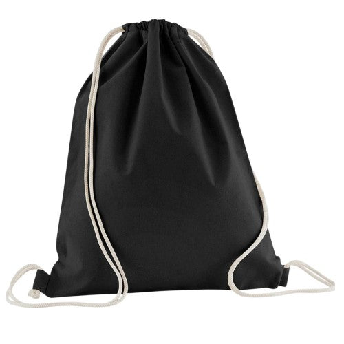 Front - Westford Mill InCo Organic Cotton Drawstring Bag