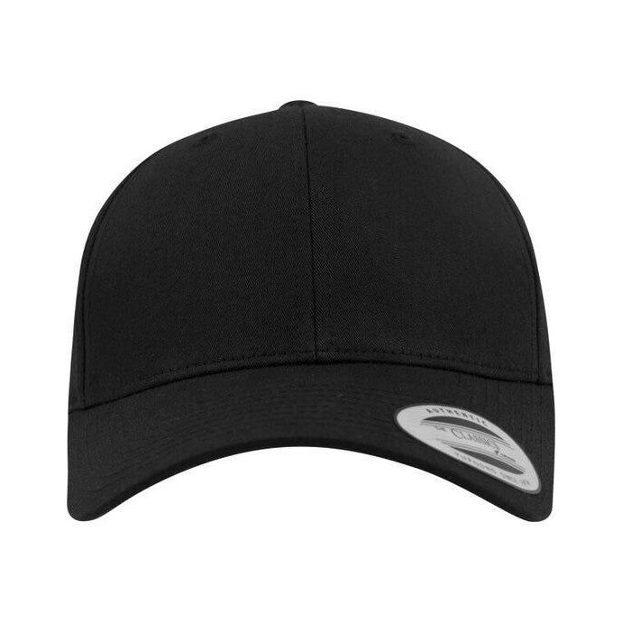 Black - Back - Flexfit Classic Curved Snapback Baseball Cap