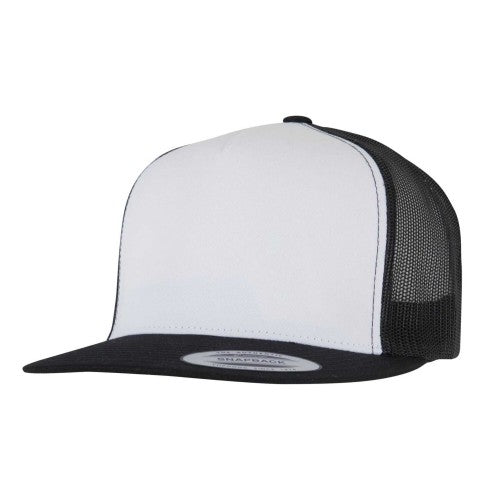 Front - Flexfit Unisex Adult Classic Plain Trucker Cap
