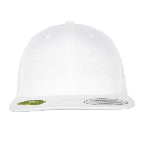 Front - Flexfit Organic Cotton Snapback Cap