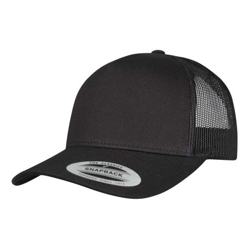 Front - Flexfit Unisex Adult Retro 5 Panel Trucker Cap