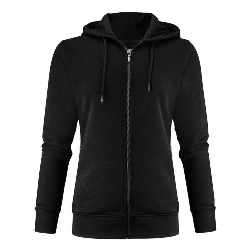 Front - James Harvest Womens/Ladies Westwood Full Zip Hoodie