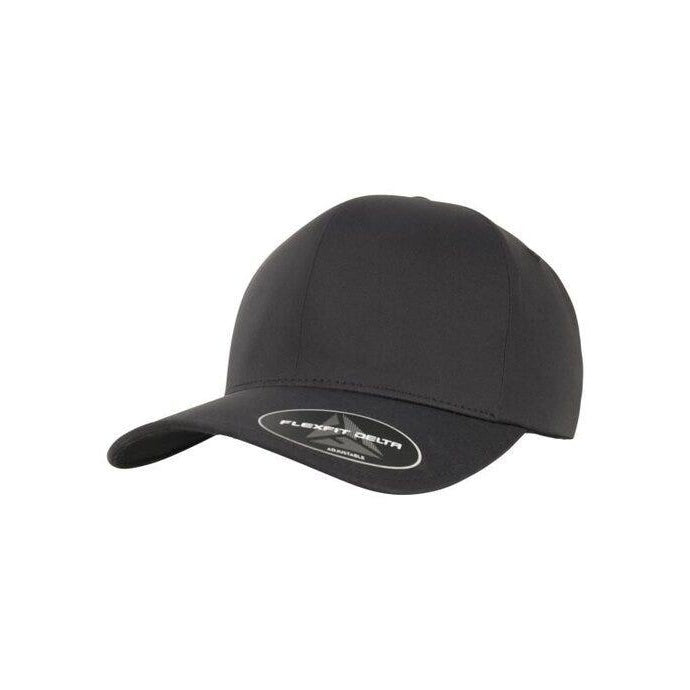 Black - Lifestyle - Flexfit Delta Adjustable Cap