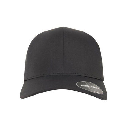 Black - Back - Flexfit Delta Adjustable Cap