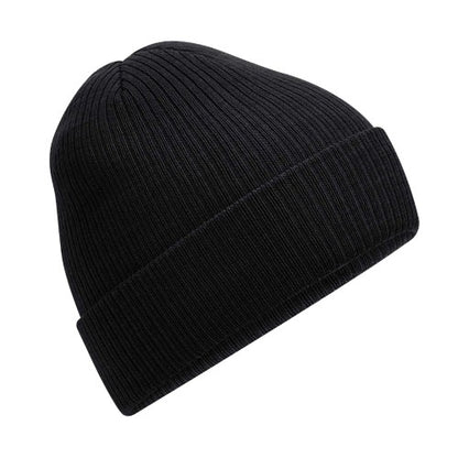 Front - Beechfield Unisex Adult Polylana Ribbed Beanie
