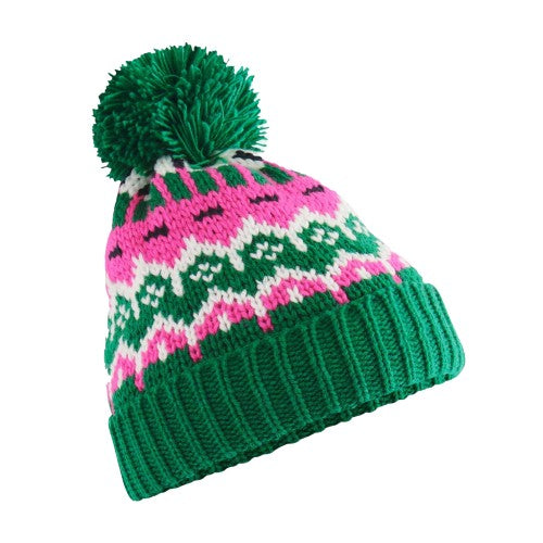 Front - Beechfield Unisex Adult Retro Skiing Beanie