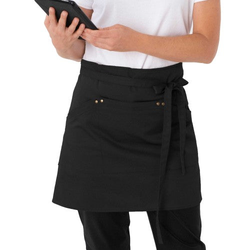 Front - Dennys Unisex Adult Le Chef Prep Waist Apron
