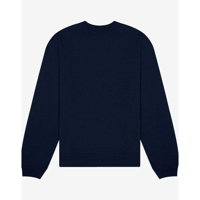 Navy - Side - Bella + Canvas Unisex Adult Heavyweight Crew Neck Sweatshirt