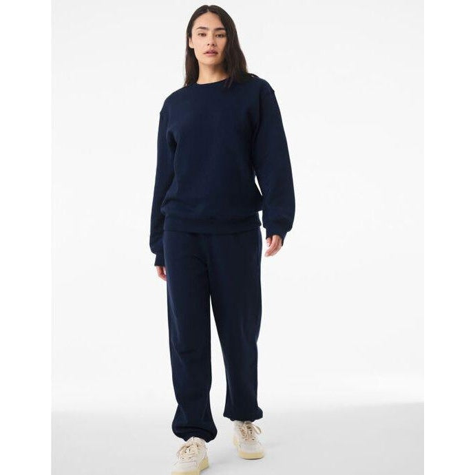 Navy - Lifestyle - Bella + Canvas Unisex Adult Heavyweight Crew Neck Sweatshirt