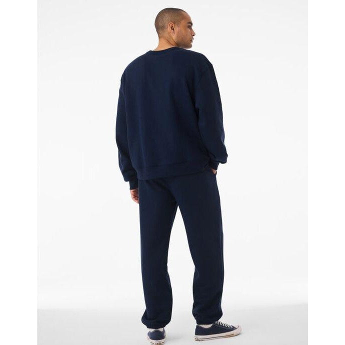 Navy - Pack Shot - Bella + Canvas Unisex Adult Heavyweight Crew Neck Sweatshirt