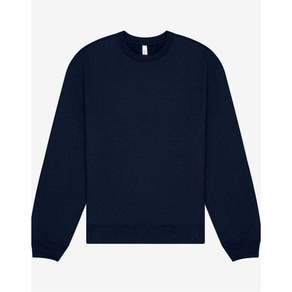 Navy - Close up - Bella + Canvas Unisex Adult Heavyweight Crew Neck Sweatshirt