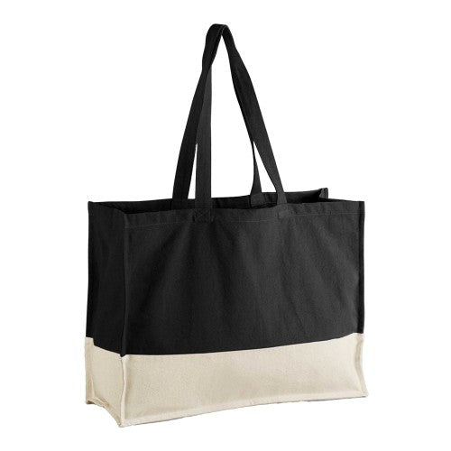 Front - Westford Mill EarthAware Contrast Organic Tote