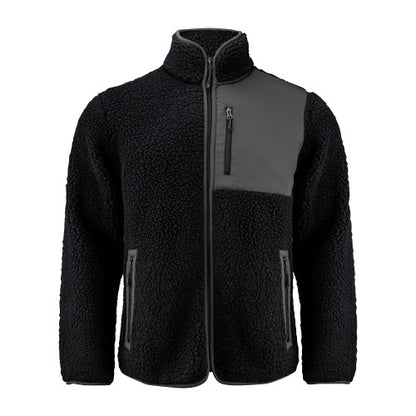 Front - James Harvest Mens Kingsley Sherpa Fleece Jacket