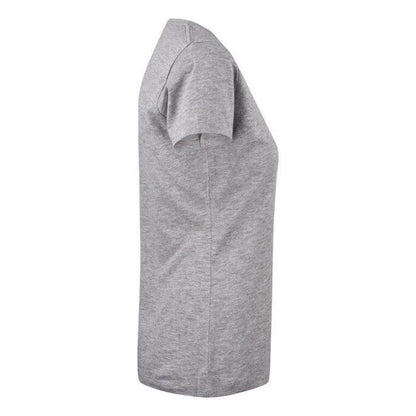 Grey Melange - Lifestyle - James Harvest Womens-Ladies Whailford V Neck T-Shirt