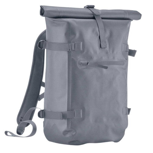 Front - Quadra Roll Top Waterproof Backpack