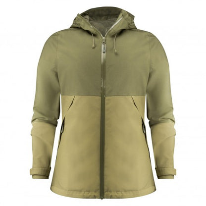 Front - James Harvest Womens/Ladies Northville Two Tone Shell Jacket