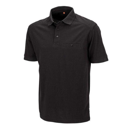 Front - WORK-GUARD by Result Mens Apex Polo Shirt