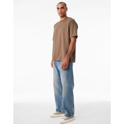 Vintage Brown - Front - Bella + Canvas Unisex Adult Heavyweight Boxy T-Shirt