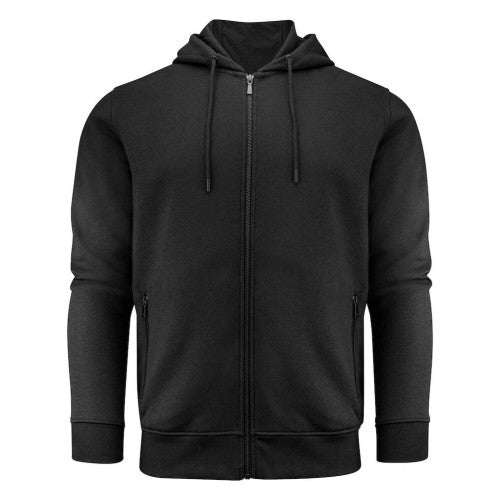 Front - James Harvest Mens Westwood Heights Full Zip Hoodie