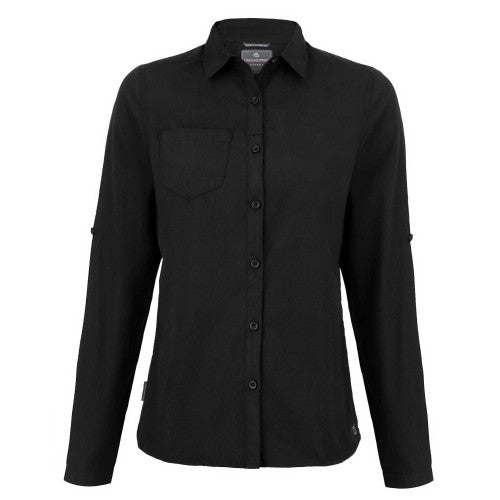 Front - Craghoppers Womens/Ladies Kiwi Long-Sleeved Shirt