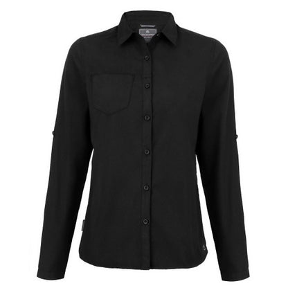 Front - Craghoppers Womens/Ladies Kiwi Long-Sleeved Shirt