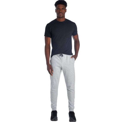 Front - Jerzees Unisex Adult Nublend Pocket Jogging Bottoms