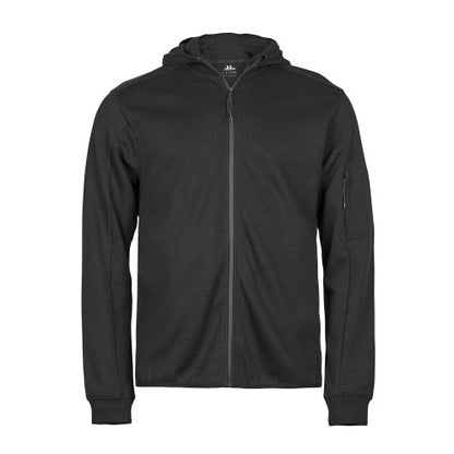 Front - Tee Jays Mens Athletic Full Zip Hoodie