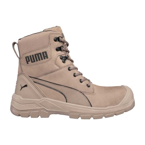 Front - Puma Safety Mens Conquest Leather Safety Boots