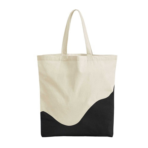 Front - Westford Mill Wave Pattern Maxi Tote Bag
